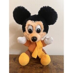 Disney Mickey’s Christmas Carol Plush Vintage